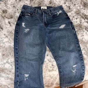 FRAME women’s jeans, size 28, straight leg